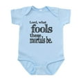 thumbnail image 1 of CafePress - Mortal Fools Shakespeare Infant Bodysuit - Baby Light Bodysuit, Size Newborn - 24 Months, 1 of 4