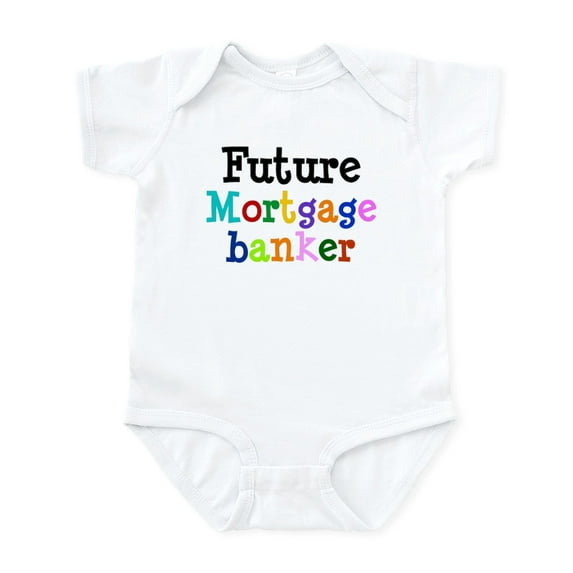 CafePress - Mortgage Banker Infant Bodysuit - Baby Light Bodysuit, Size Newborn - 24 Months