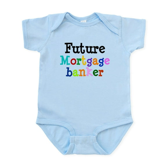 CafePress - Mortgage Banker Infant Bodysuit - Baby Light Bodysuit, Size Newborn - 24 Months