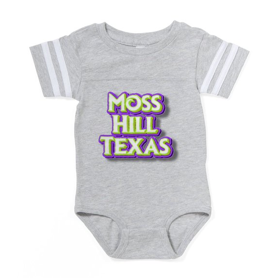 CafePress - Moss Hill Texas - Cute Infant Baby Football Bodysuit