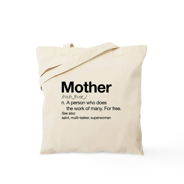 CafePress Mother Definition Tote Bag Natural Canvas Tote Bag Cloth Shopping Bag