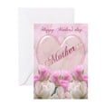 thumbnail image 1 of CafePress - Mother Mother's Day Card With Pink Roses - Greeting Card, Blank Inside Matte, 1 of 5