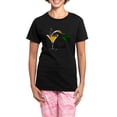 thumbnail image 1 of CafePress - Mother Of Bride Black Women's Dark Pajamas - Women's Short Sleeve Print T-Shirt and Pants Dark Cotton Pajama Set, 1 of 7