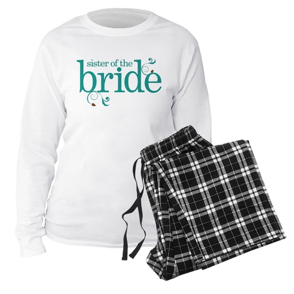 CafePress - Mother Of Bride - Women's Long Sleeve Relaxed Fit Cotton Light Pajama Set