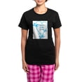 thumbnail image 1 of CafePress - Mother Of The Bride Blue Heart - Women's Short Sleeve Print T-Shirt and Pants Dark Cotton Pajama Set, 1 of 7