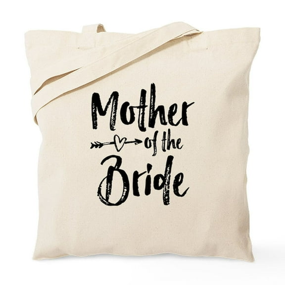 CafePress - Mother Of The Bride Tote Bag - Unisex Canvas Tote Bag, Beige, 1-Piece