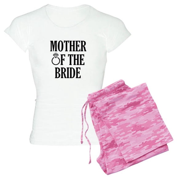 CafePress - Mother Of The Bride Wedding - Women's Light Pajamas
