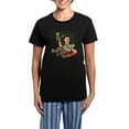 thumbnail image 1 of CafePress - Mothers Little Helper Martini Women's Dark Pajamas - Women's Short Sleeve Print T-Shirt and Pants Dark Cotton Pajama Set, 1 of 7
