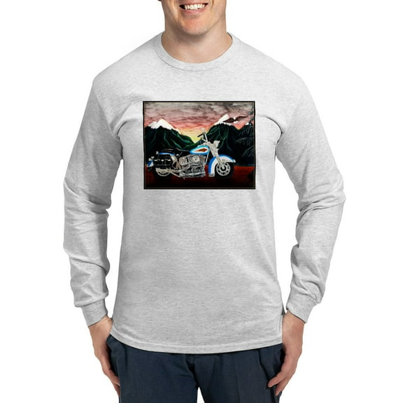 CafePress - Motorcycle Dream Long Sleeve T Shirt - Unisex Cotton Long Sleeve T-Shirt