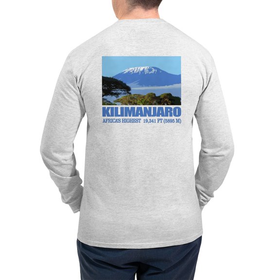 CafePress - Mount Kilimanjaro Long Sleeve T Shirt - Unisex Cotton Long Sleeve T-Shirt
