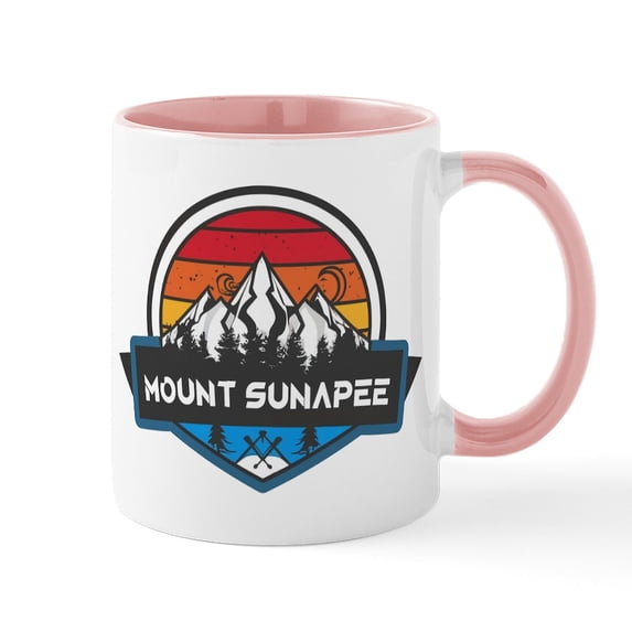 CafePress - Mount Sunapee Resort Sunapee New Hampshire Mugs - 11 oz Ceramic Mug - Novelty Coffee Tea Cup