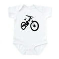 thumbnail image 1 of CafePress - Mountain Bike Body Suit - Baby Light Bodysuit, Size Newborn - 24 Months, 1 of 4