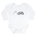 thumbnail image 1 of CafePress - Mountain Bike! Body Suit - Long Sleeve Cotton Baby Bodysuit, 1 of 4