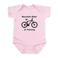 thumbnail image 1 of CafePress - Mountain Biker In Training Body Suit - Baby Light Bodysuit, Size Newborn - 24 Months, 1 of 4