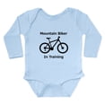 thumbnail image 1 of CafePress - Mountain Biker In Training Body Suit - Long Sleeve Cotton Baby Bodysuit, 1 of 4