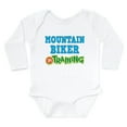 thumbnail image 1 of CafePress - Mountain Biker In Training Body Suit - Long Sleeve Cotton Baby Bodysuit, 1 of 4