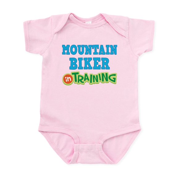 CafePress - Mountain Biker In Training Infant Bodysuit - Baby Light Bodysuit, Size Newborn - 24 Months
