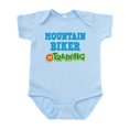 thumbnail image 1 of CafePress - Mountain Biker In Training Infant Bodysuit - Baby Light Bodysuit, Size Newborn - 24 Months, 1 of 4