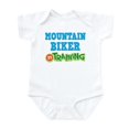thumbnail image 1 of CafePress - Mountain Biker In Training Infant Bodysuit - Baby Light Bodysuit, Size Newborn - 24 Months, 1 of 4