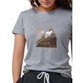 thumbnail image 1 of CafePress - Mountain Goat Women's Deluxe T Shirt - Womens Tri-blend T-Shirt, 1 of 1
