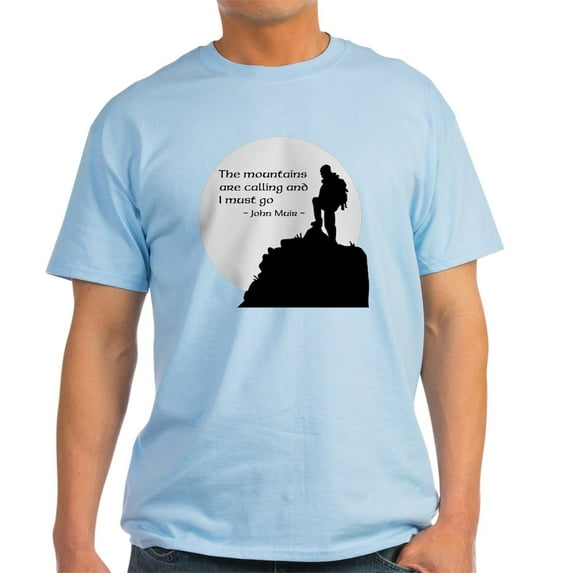 CafePress - Mountains Calling T Shirt - Light T-Shirt - CP