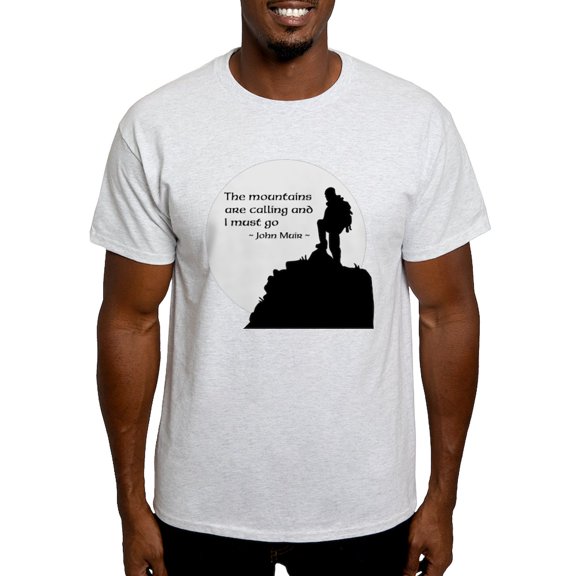CafePress - Mountains Calling T Shirt - Light T-Shirt - CP