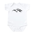 thumbnail image 1 of CafePress - Mountains Infant Bodysuit - Baby Light Bodysuit, Size Newborn - 24 Months, 1 of 4