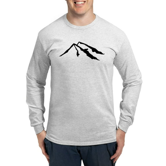 CafePress - Mountains Long Sleeve T Shirt - Unisex Cotton Long Sleeve T-Shirt