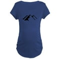 thumbnail image 1 of CafePress - Mountains Maternity Dark T Shirt - Maternity Dark T-Shirt, 1 of 3