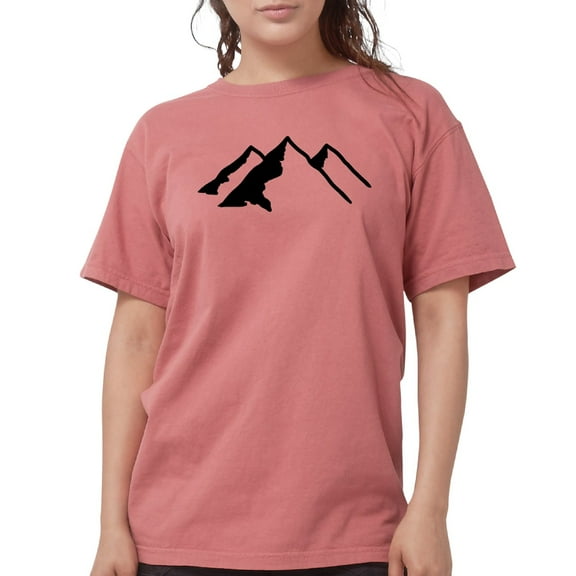 CafePress - Mountains T Shirt - Womens Comfort Colors® Shirt