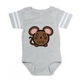 thumbnail image 1 of CafePress - Mousie Br - Cute Infant Baby Football Bodysuit, 1 of 3