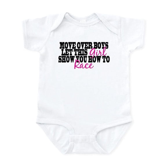 CafePress - Move Over Boys Infant Bodysuit - Baby Light Bodysuit, Size Newborn - 24 Months