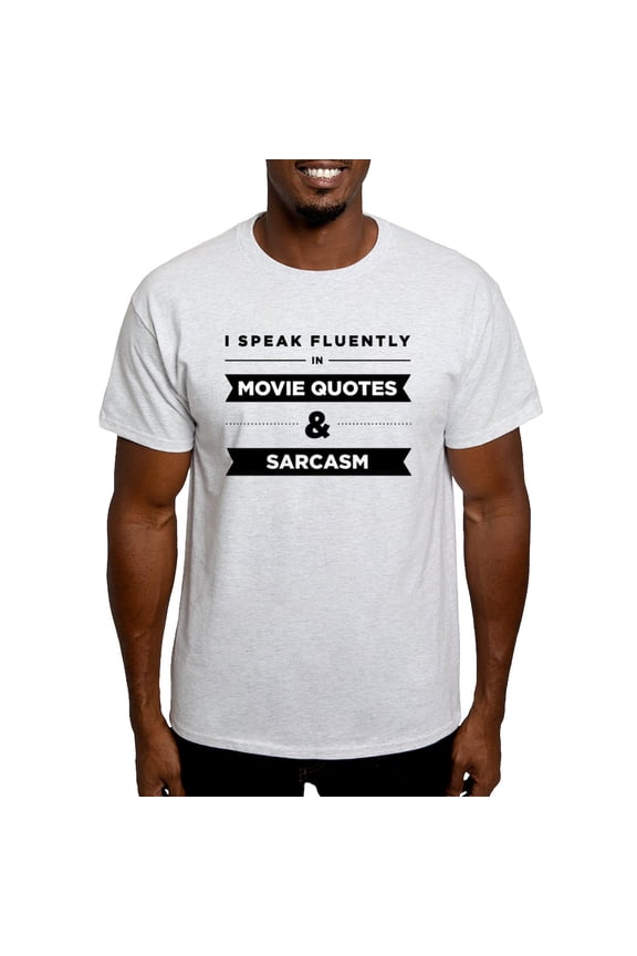 - Movie Quotes And Sarcasm T Shirt - Men's Classic Graphic T-Shirt