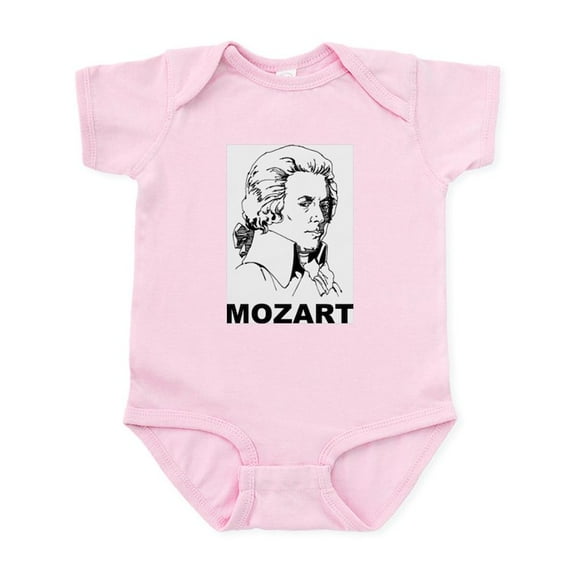 CafePress - Mozart Infant Bodysuit - Baby Light Bodysuit, Size Newborn - 24 Months