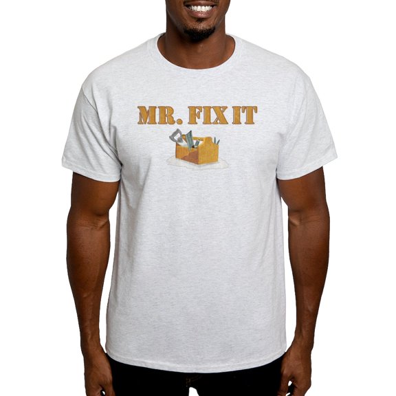 CafePress - Mr. Fix It 2 Light T Shirt - Men's Classic Graphic T-Shirt