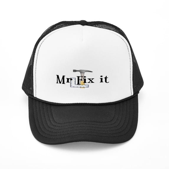 CafePress - Mr Fix It - Adjustable Unisex Printed Trucker Hat with Mesh Back