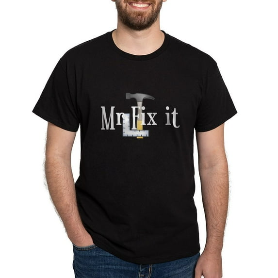 CafePress - Mr. Fix It Dad's T Shirt - Men's Classic Graphic Cotton T-Shirt