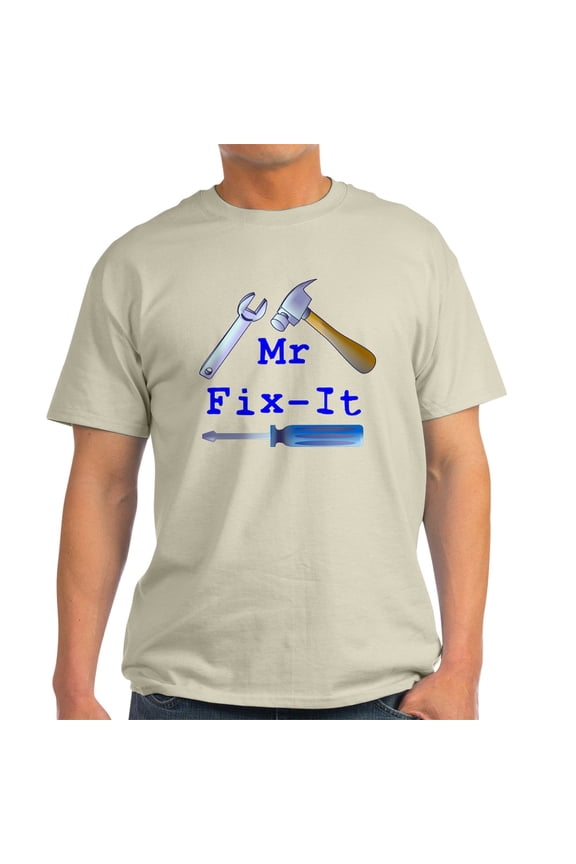 - Mr Fix It Light T Shirt - Men's Classic Graphic T-Shirt