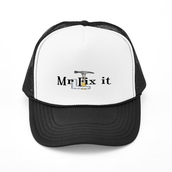 CafePress - Mr Fix It - Adjustable Unisex Printed Trucker Hat with Mesh Back