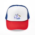 thumbnail image 1 of CafePress - Mr Fix It - Adjustable Unisex Printed Trucker Hat with Mesh Back, 1 of 10
