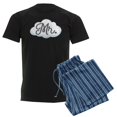 thumbnail image 1 of CafePress - Mr. Men's Dark Pajamas - Men's Dark Loose Fit Cotton Pajama Set, 1 of 7