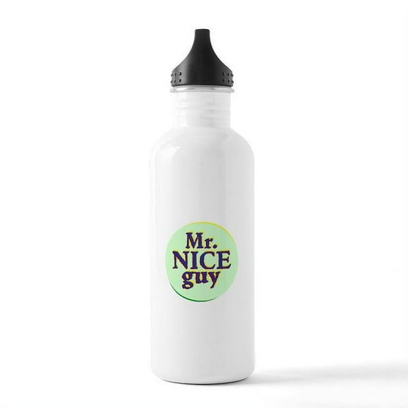 CafePress - Mr. Nice Guy Water Bottle - Stainless Steel Water Bottle, Sports Bottle, 1.0L