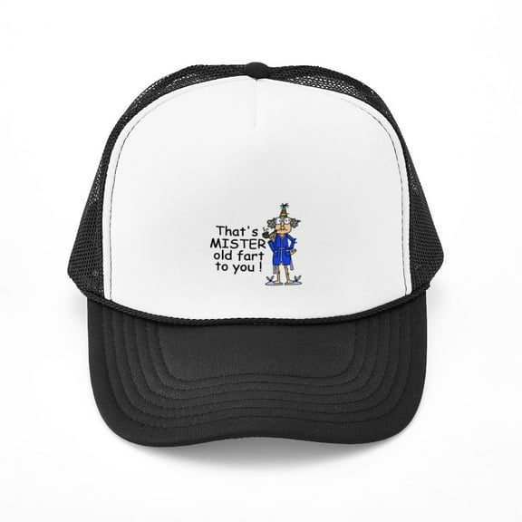 CafePress - Mr. Old Fart - Adjustable Unisex Printed Trucker Hat with Mesh Back