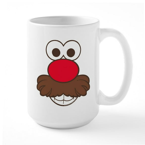 CafePress - Mr. Potato Head - 15 oz Ceramic Large White Novelty Mug