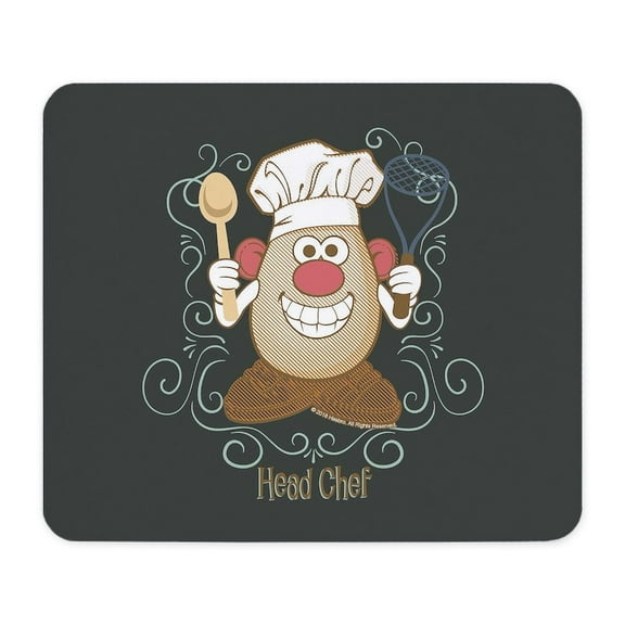 CafePress - Mr. Potato Head Chef Mousepad - Non-slip Rubber Mousepad, Gaming Mouse Pad