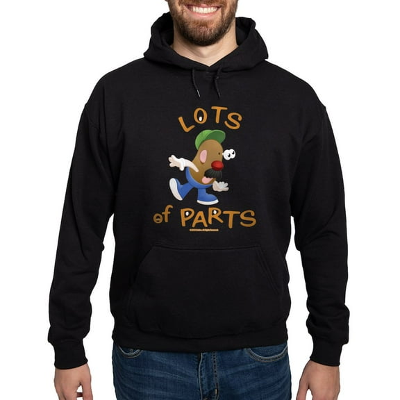 CafePress - Mr. Potato Head Lots Of Parts Hoodie (Dark) - Pullover Hoodie, Classic, Comfortable Hooded Sweatshirt