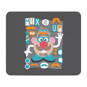 CafePress - Mr. Potato Head Mix It Up Mousepad - Non-slip Rubber Mousepad, Gaming Mouse Pad