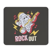 CafePress - Mr. Potato Head Rock Out Mousepad - Non-slip Rubber Mousepad, Gaming Mouse Pad