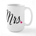 thumbnail image 1 of CafePress - Mrs. - 15 oz Ceramic Large White Novelty Mug, 1 of 6
