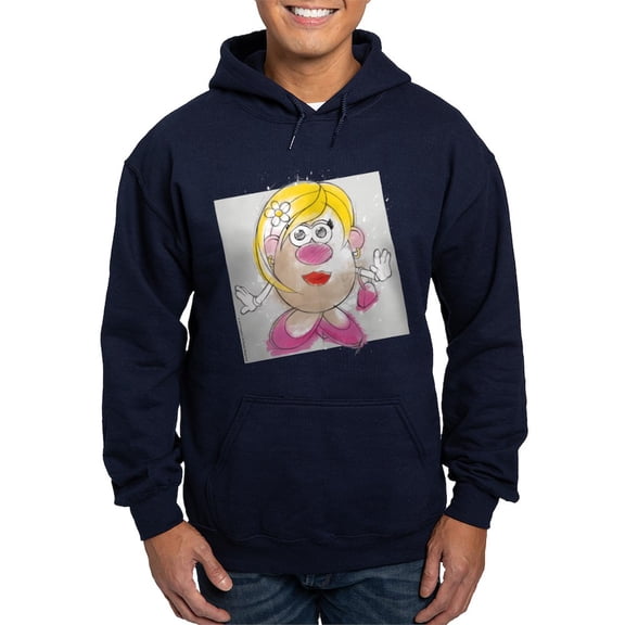 CafePress - Mrs. Potato Head Hoodie (Dark) - Pullover Hoodie, Classic, Comfortable Hooded Sweatshirt